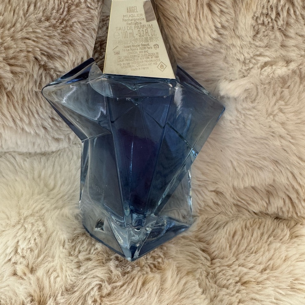 Mugler Blue Star-Shaped Perfume Bottle - Picture 2 of 4